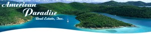 Aerial view of sailboat and Caribbean